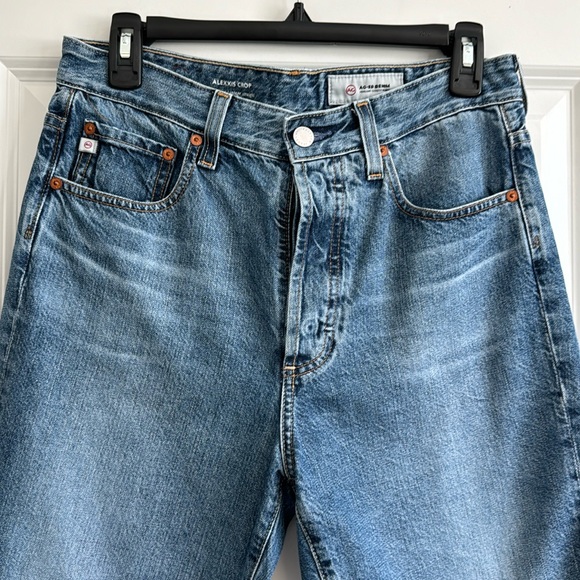 AG Alexxis Crop High Rise Vintage Fit Jeans - Picture 7 of 9